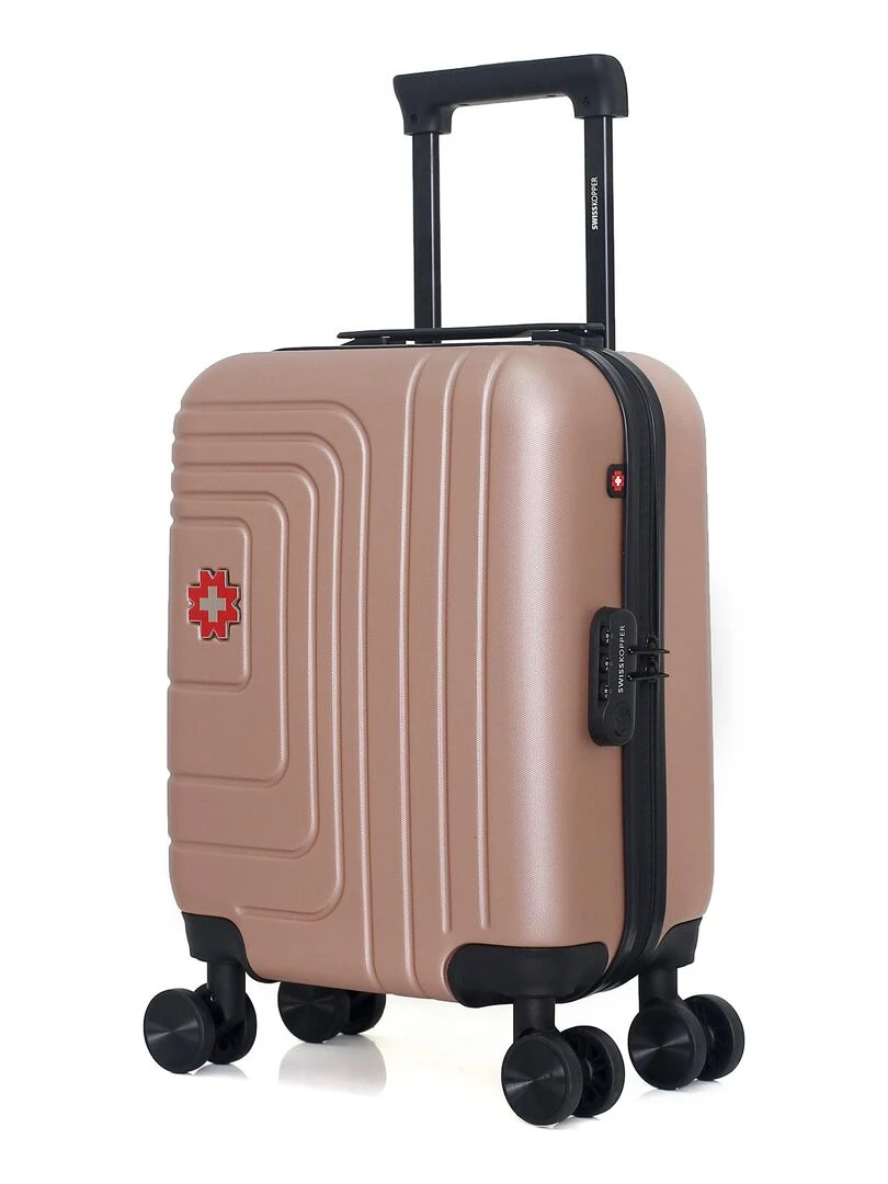 SWISS KOPPER VALISE CABINE XS RÜTI 4 ROUES 46 CM Rose