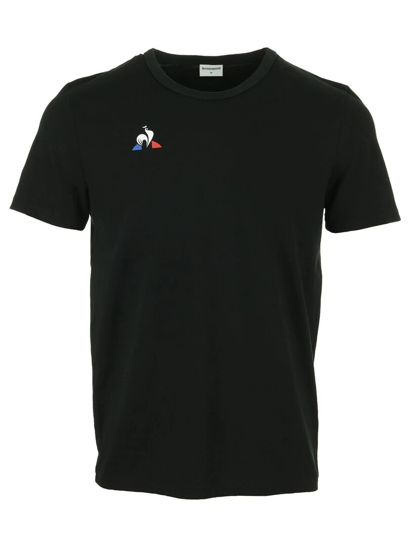 T shirt Le Coq Sportif Tee Ss Presentation Noir