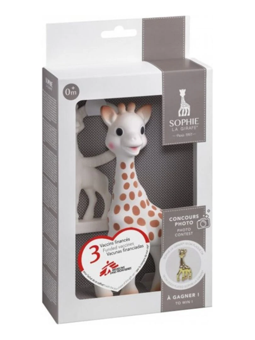 Coffret cadeau Sophie la girafe award avec Médecins Sans Frontières N/A