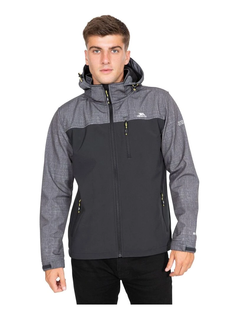 Trespass   Veste softshell ABBOTT   Gris foncé