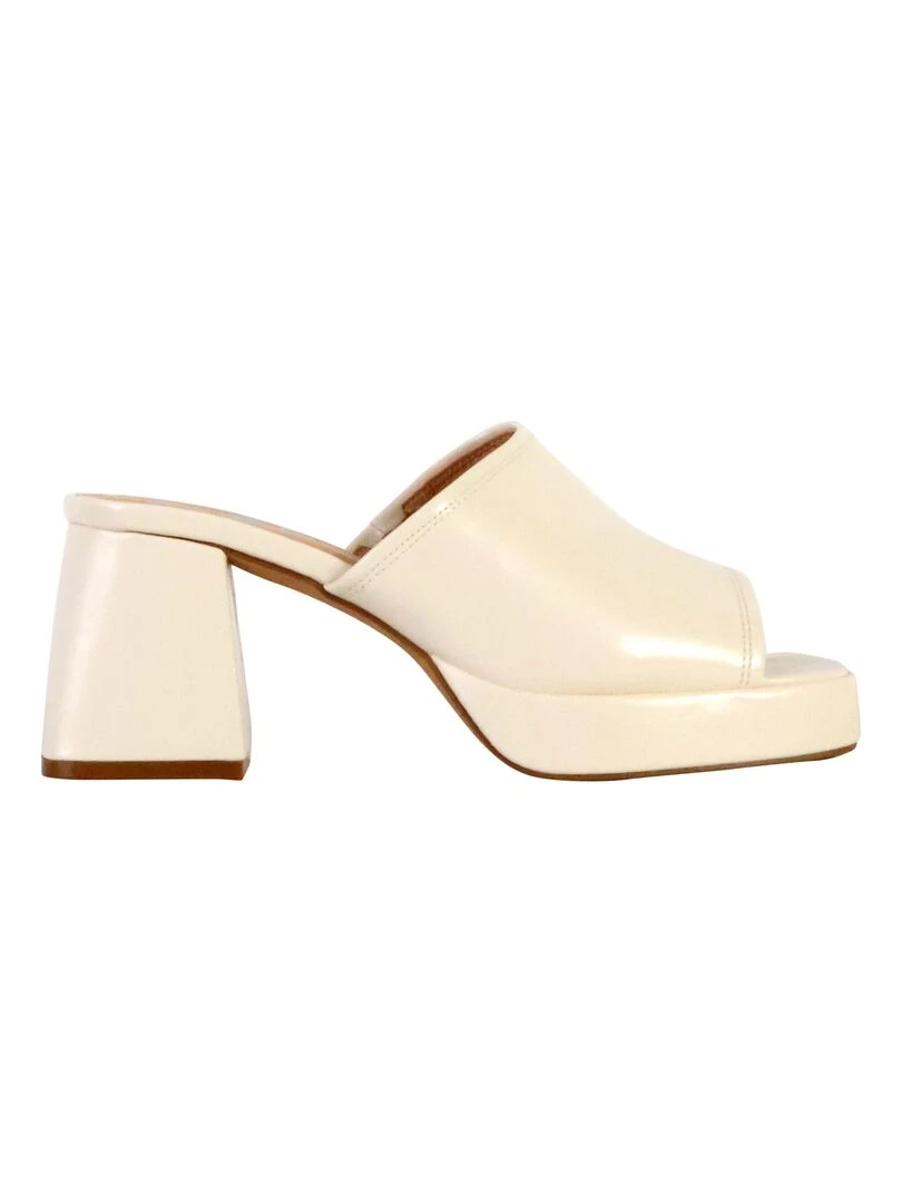 Sandales à Talons The Divine Factory Marylin   Beige