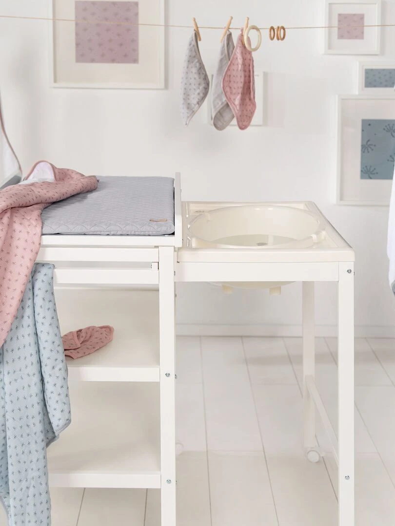 Cape de Bain Bébé "Lil Planet"   100% Coton bio OEKOTEX   'ROBA'   Rose