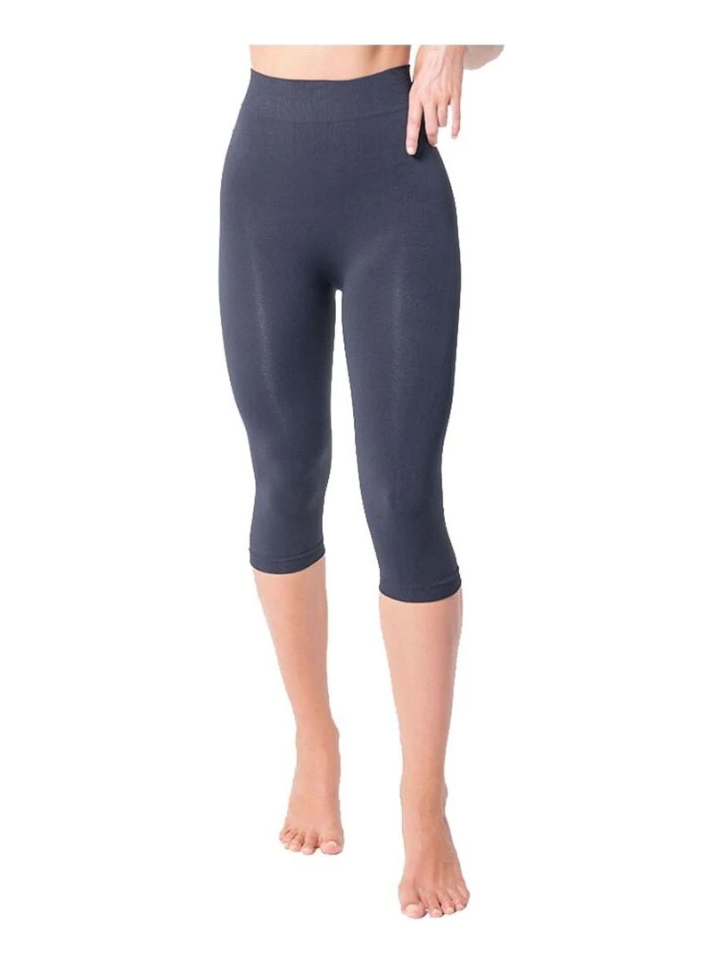 Leggings capri avec fibre Emana Noah Noir Noir