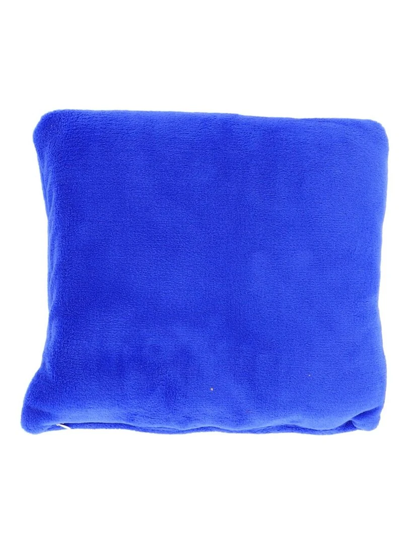Coussin Plaid 2 en 1 Peach Super Mario 140x100 cm   100% Polyester   Bleu