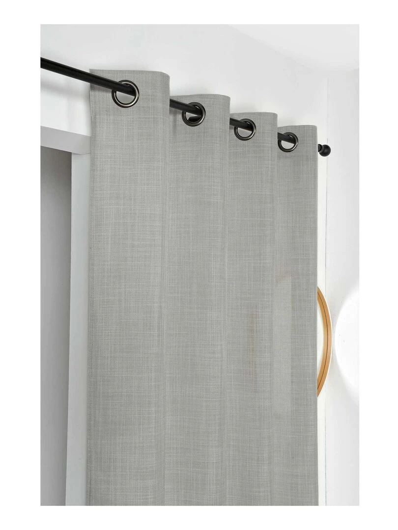 Voilage tamisant Tamise Gris clair