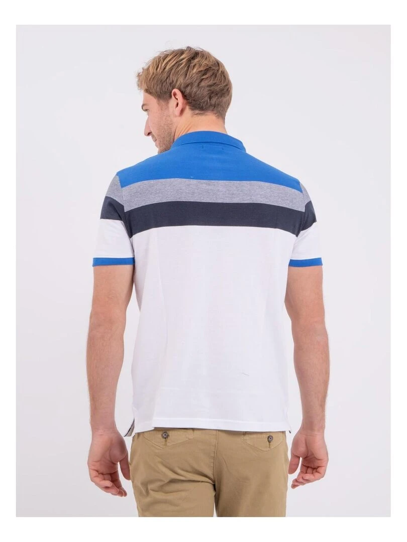 Polo manches courtes pur coton PUMARCO Bleu roi