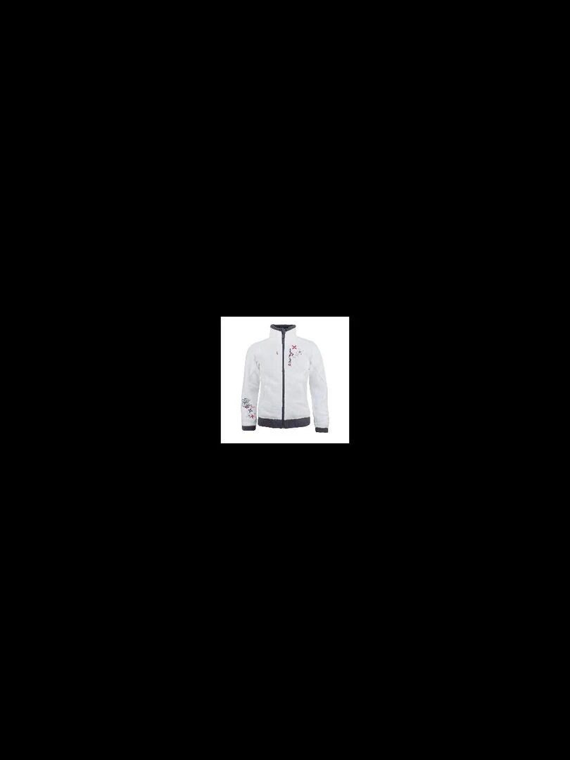 Blouson polaire fille FARIL PEAK MOUNTAIN Blanc