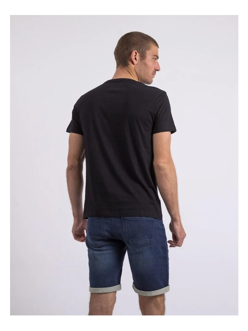 T shirt col rond NALUBAD Noir