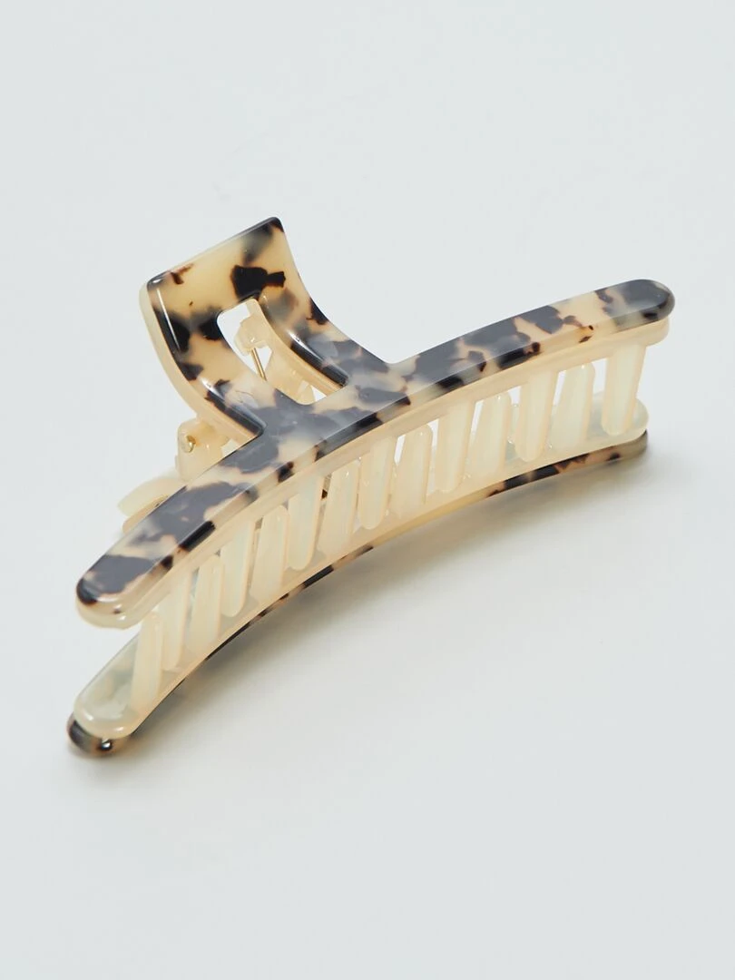Pince crabe Beige/noir