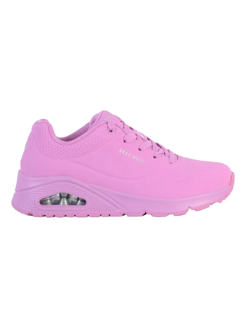 Basket à lacets Skechers Stand On Air Femme Rose