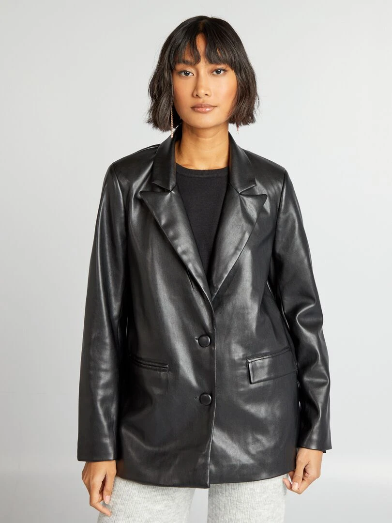 Veste de tailleur longue   Damart   Violet