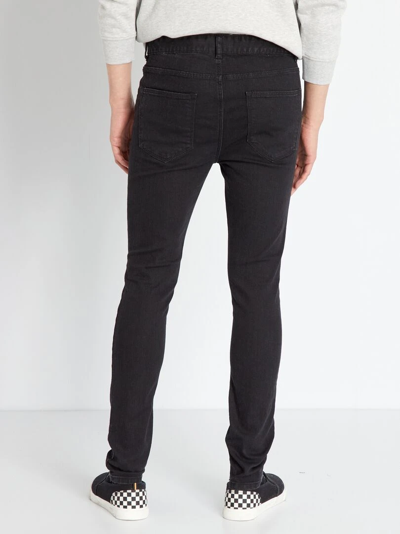 Jean skinny stretch   L32   Noir