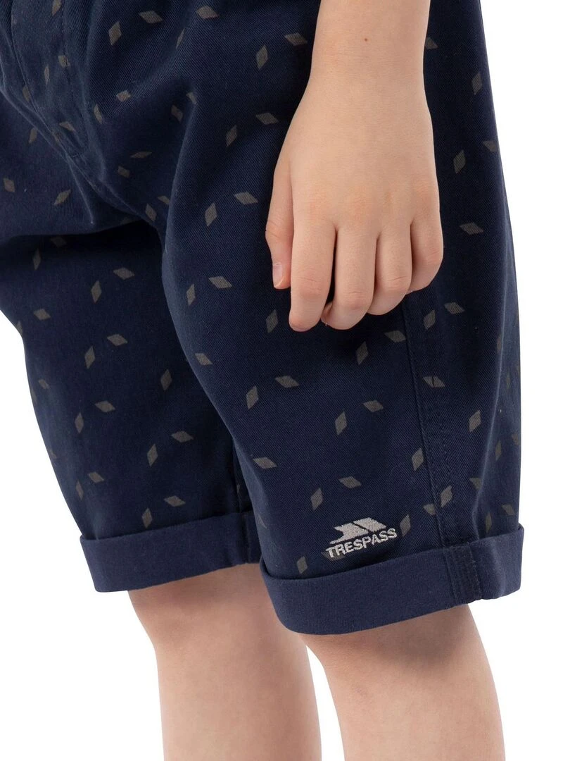 Trespass   Short décontracté PUBLISH   Bleu marine