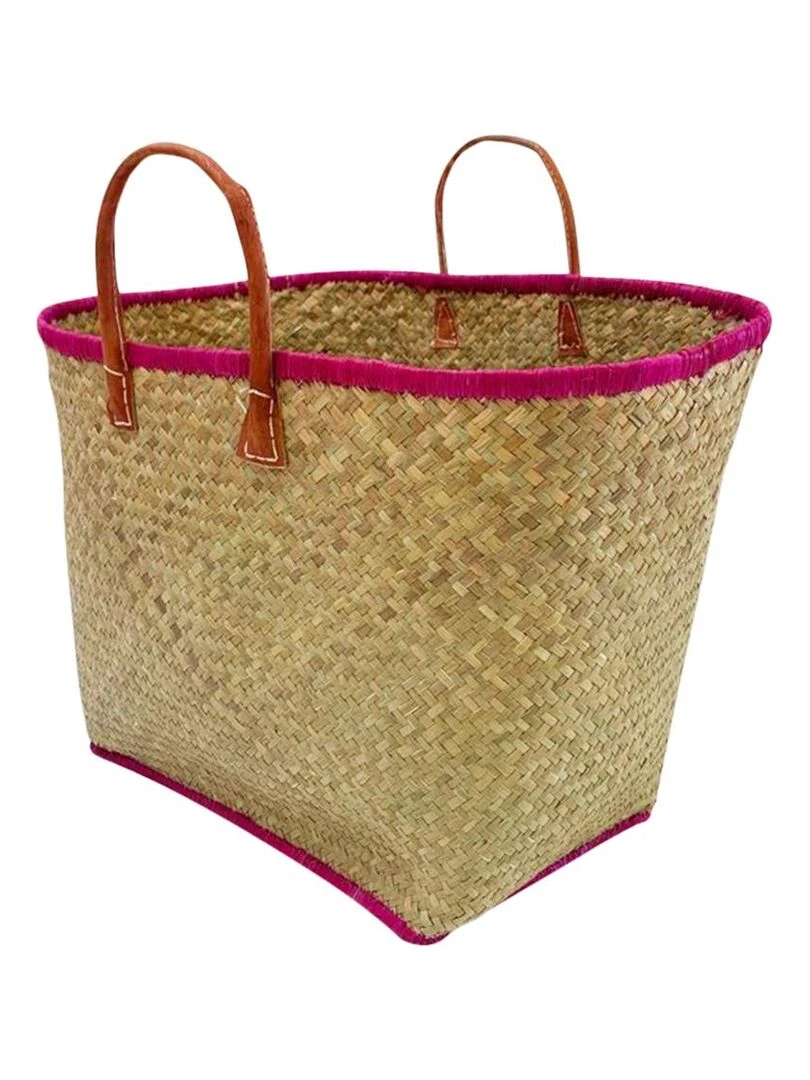 Panier PENJY NATURELS GM Fuschsia Rose