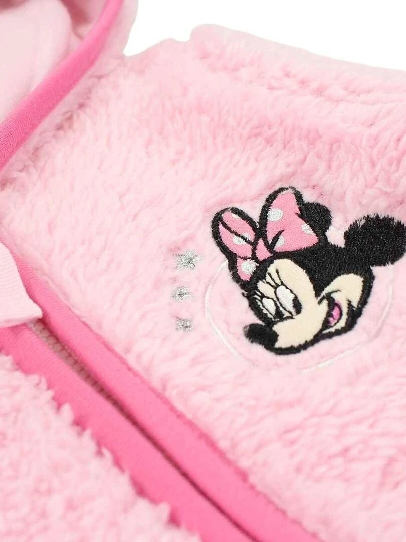 Disney   Ensemble ​​Veste pantalon bébé fille Imprimé Minnie   Rose