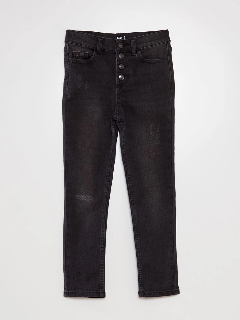 Jean slim Noir