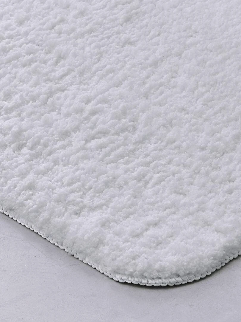 Tapis de bain tufté uni 'ESSENTIAL' 'TODAY'   Blanc