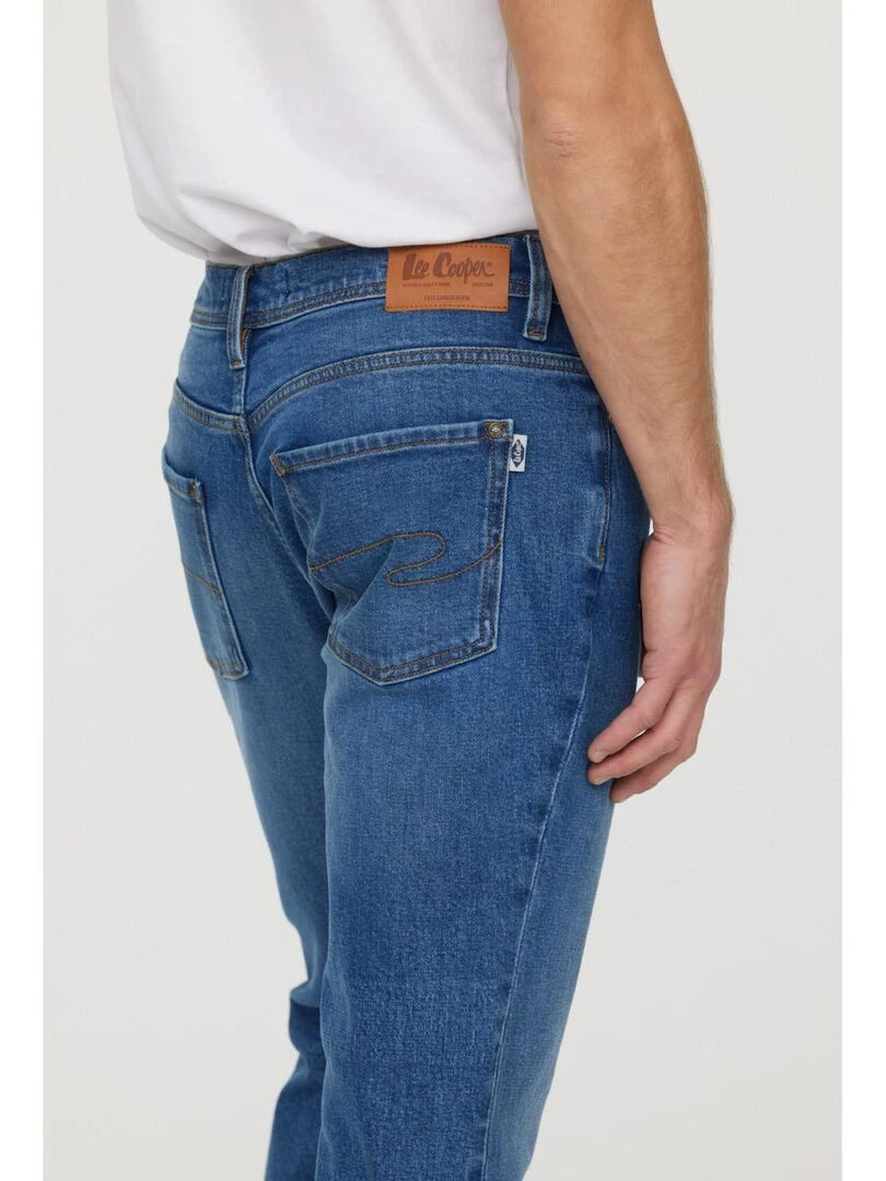 Lee Cooper   Jean coton straight 122Z   Bleu ciel