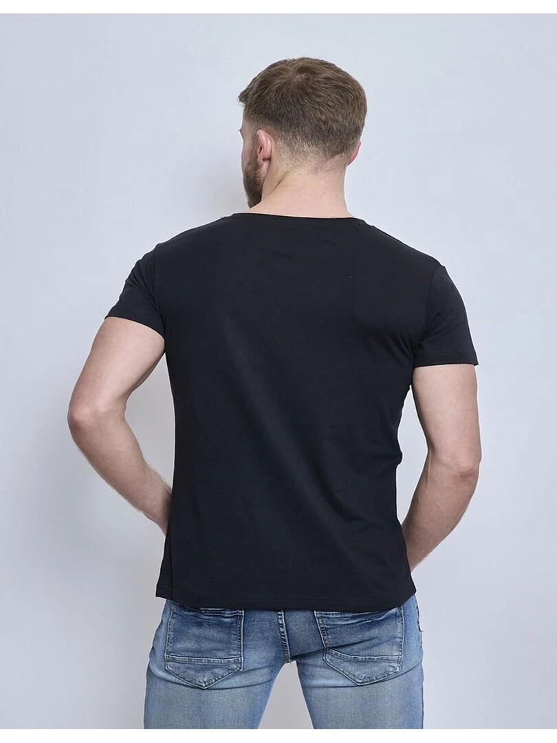 T Shirt Kebello   Noir Noir