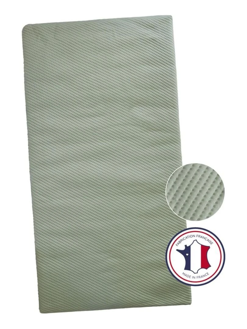 Candide Matelas bébé de voyage 60x120cm vert olive Vert