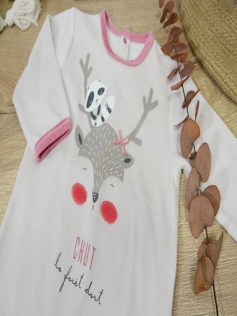 Dors Bien 'gdb2 La Forêt Dort' 'doo&bo'   Rose foncé