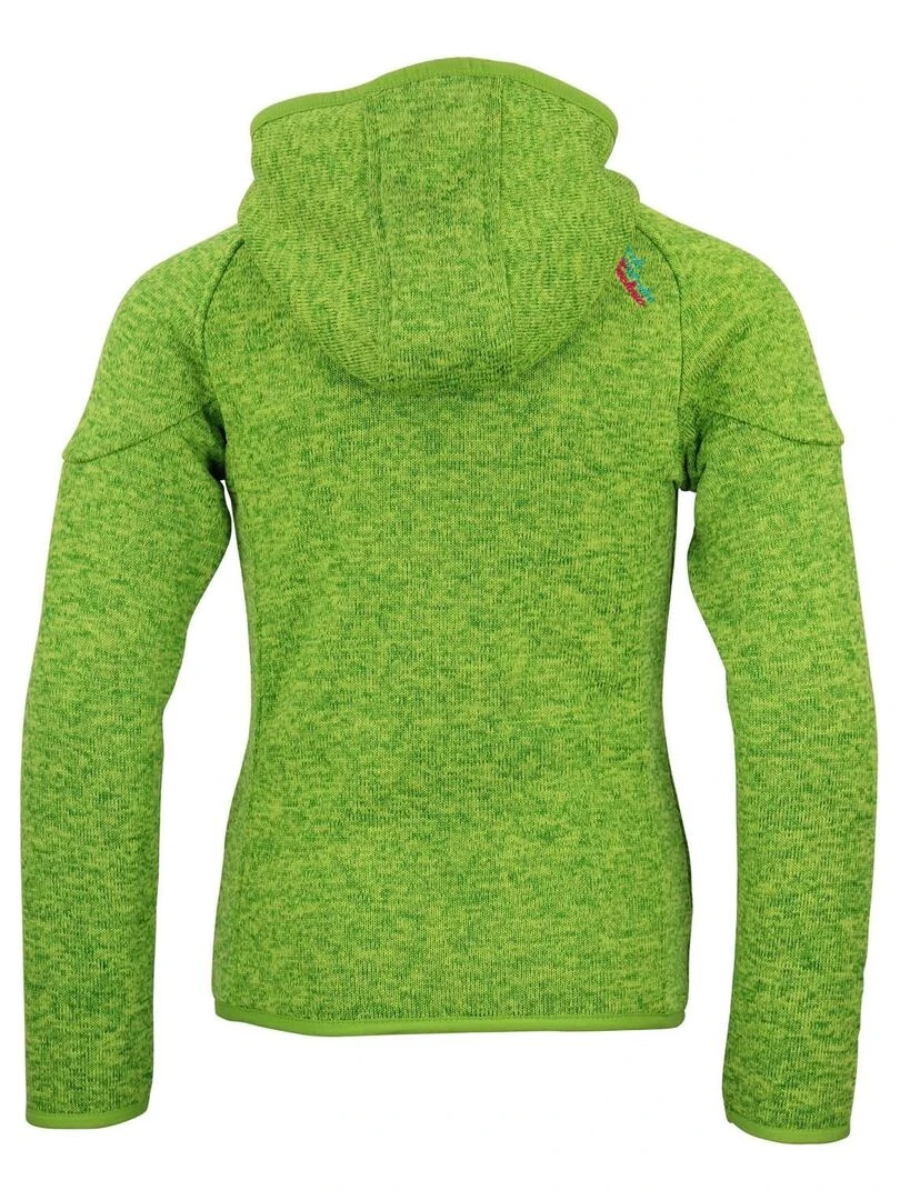 Blouson polaire fille FATORA PEAK MOUNTAIN Vert