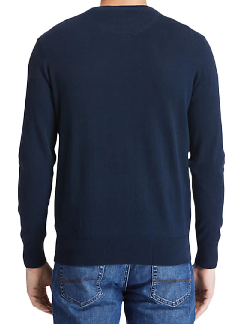 Sweat Timberland Williams River Crew Bleu