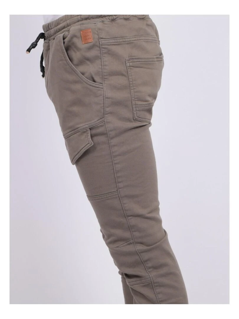 Pantalon battle molleton CLOGO   Kaki