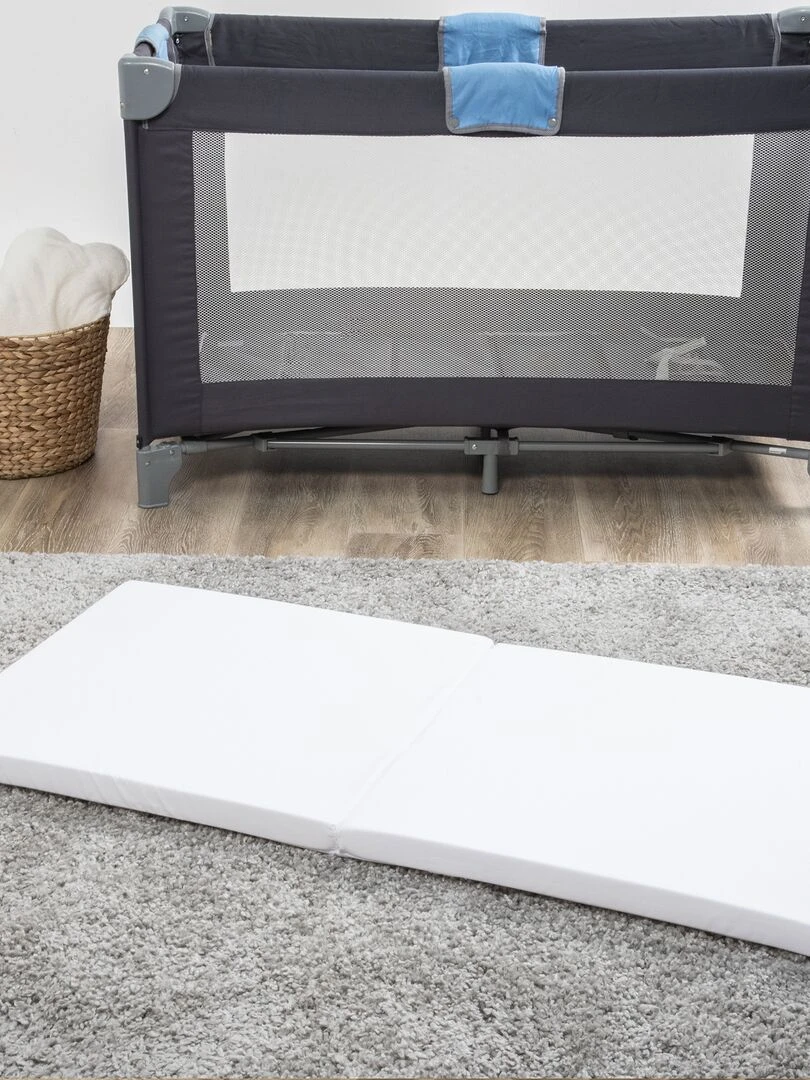 Matelas déhoussable 'P'tit Albatros' blanc