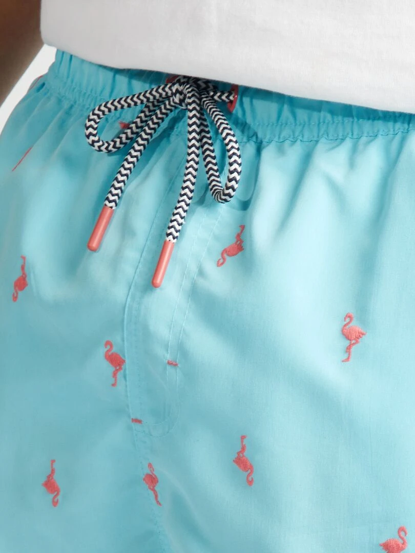 Short de bain   Bleu