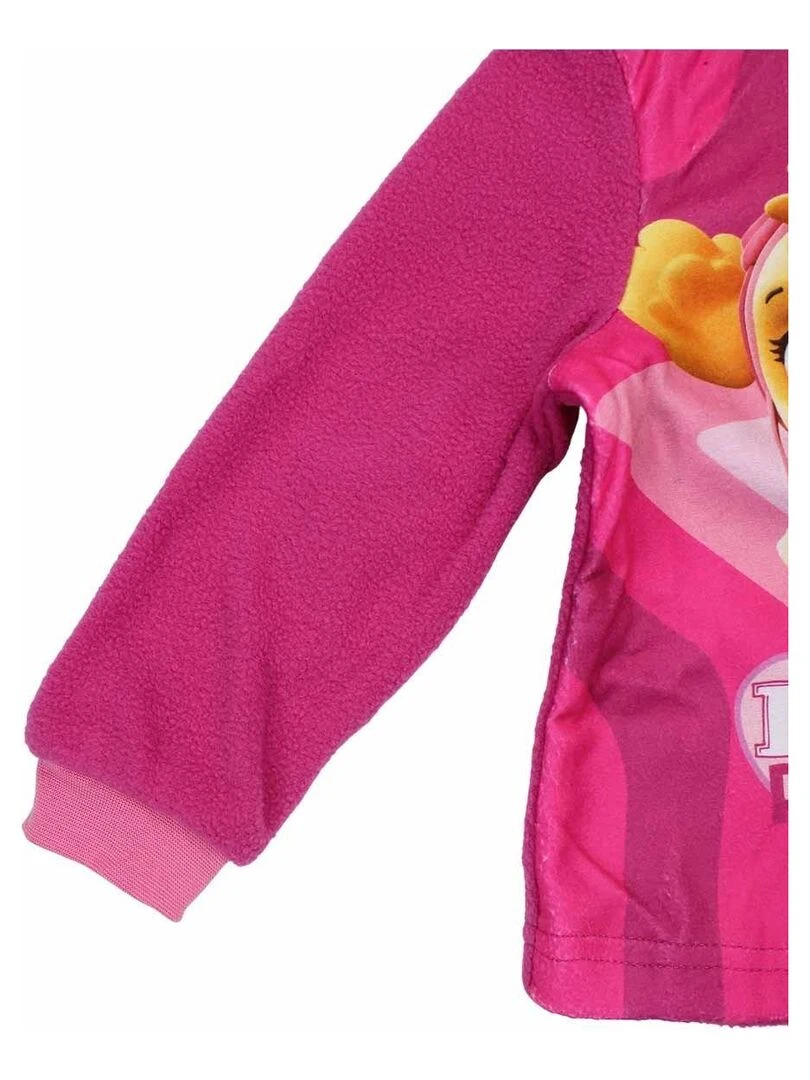 La Pat' Patrouille   Pyjama fille imprimé La Pat' Patrouille   Rose fushia