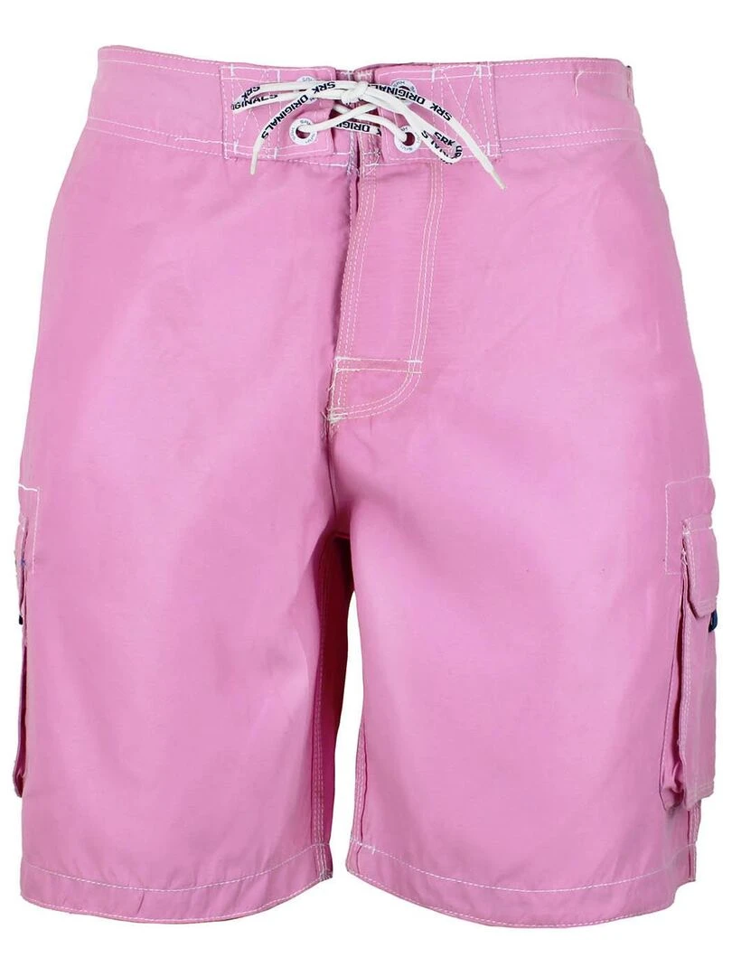 Bermuda de bain homme CLIFFORD SRK Rose