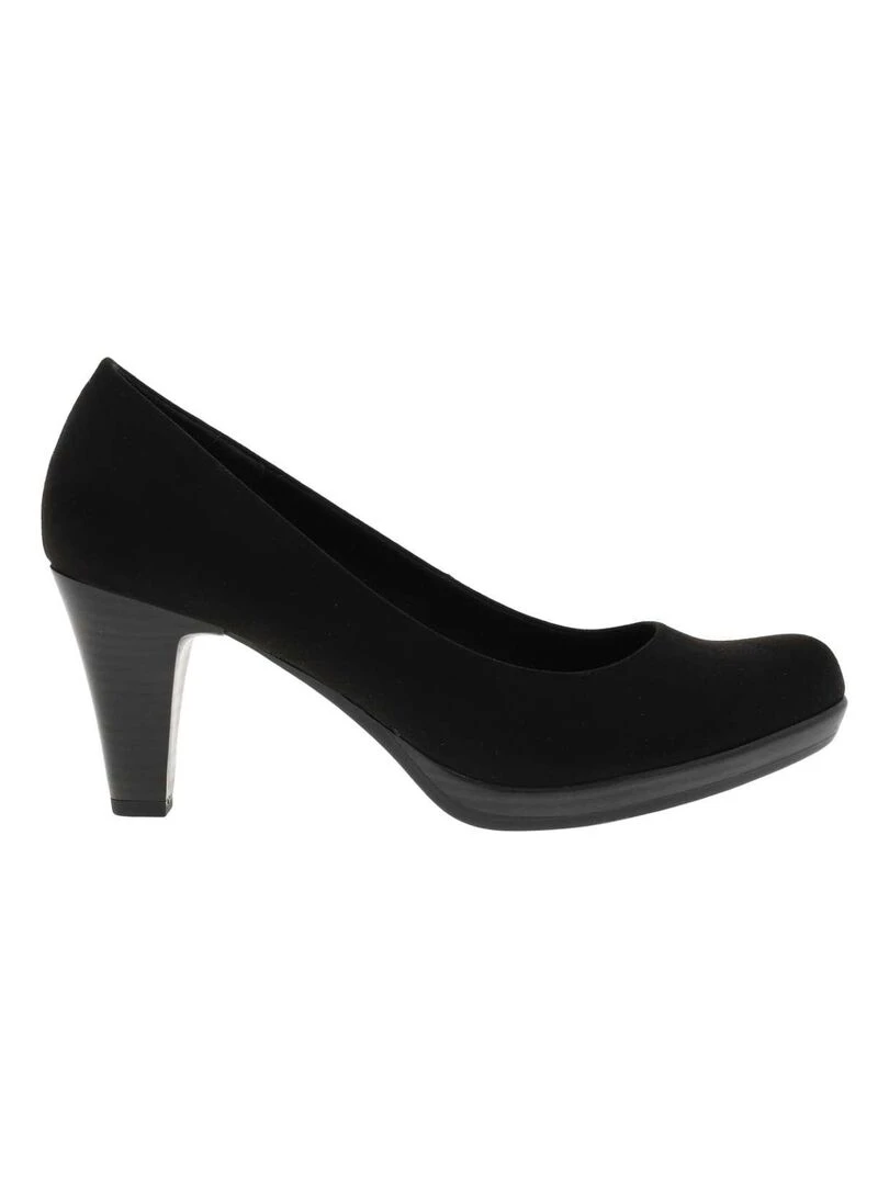 MARCO TOZZI   Escarpins talon bottier   Noir