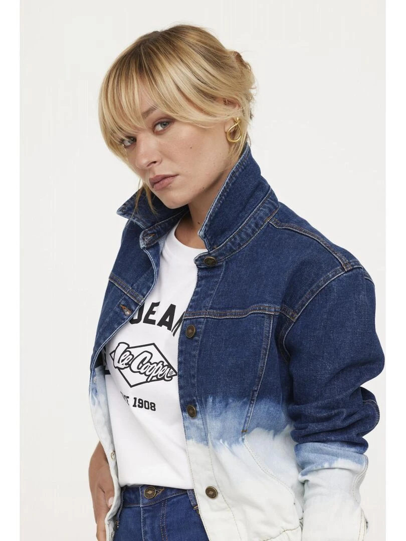 Lee Cooper Veste manches longues coton regular FOUXY Bleu