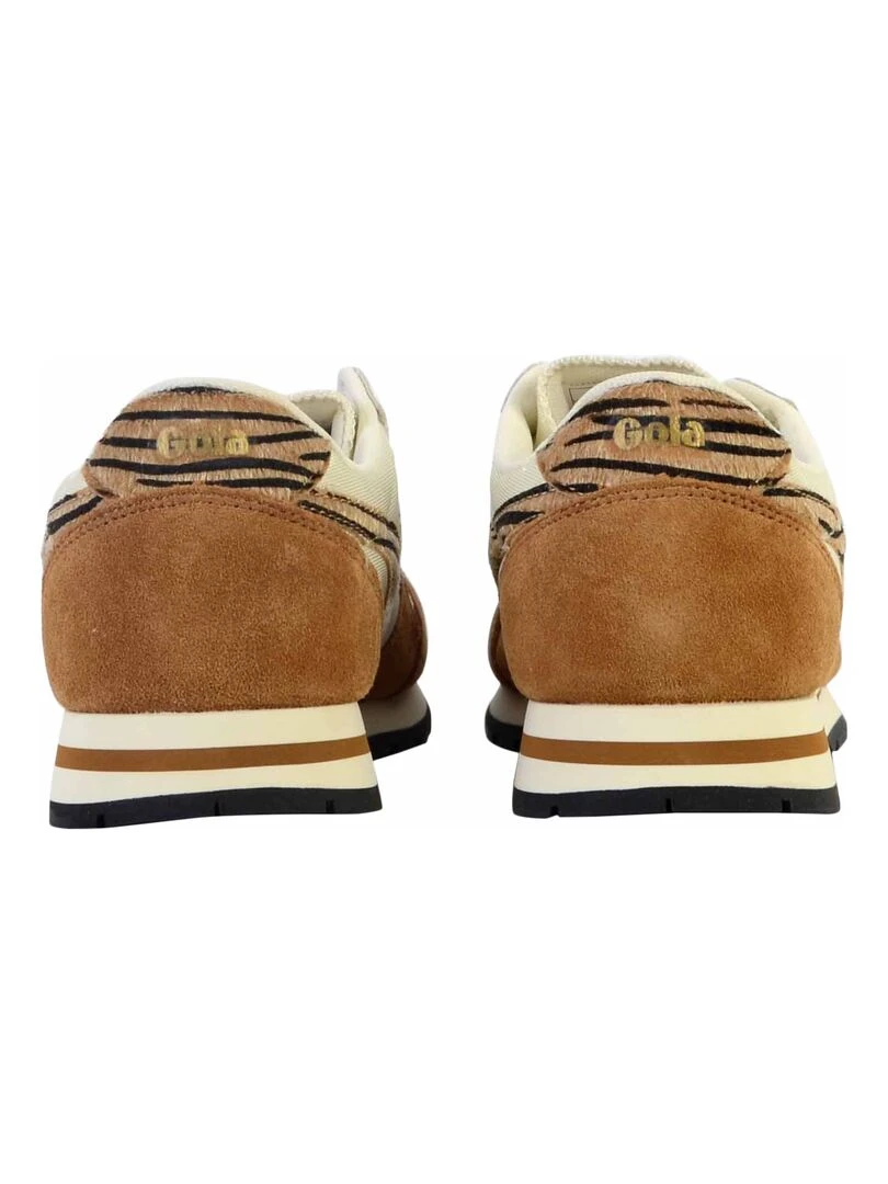 Basket Cuir Gola Daytona Safari   Blanc