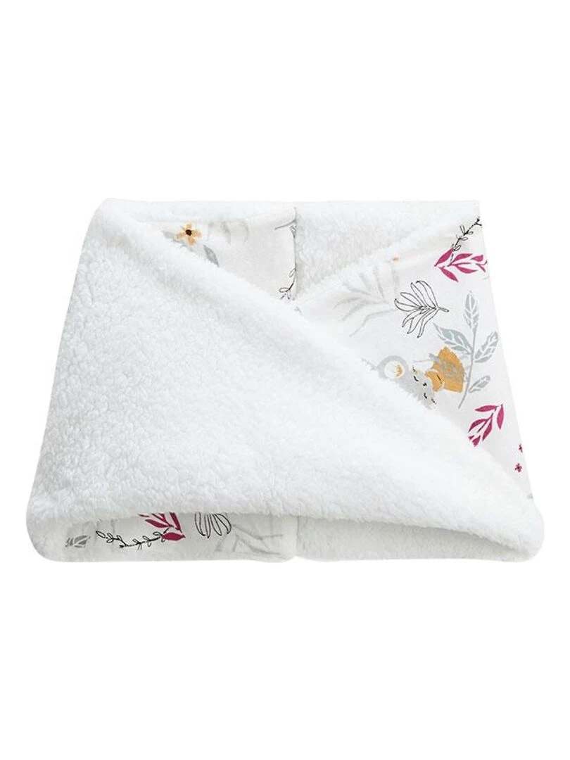 Cache cou enfant en sherpa Charlie Ecru