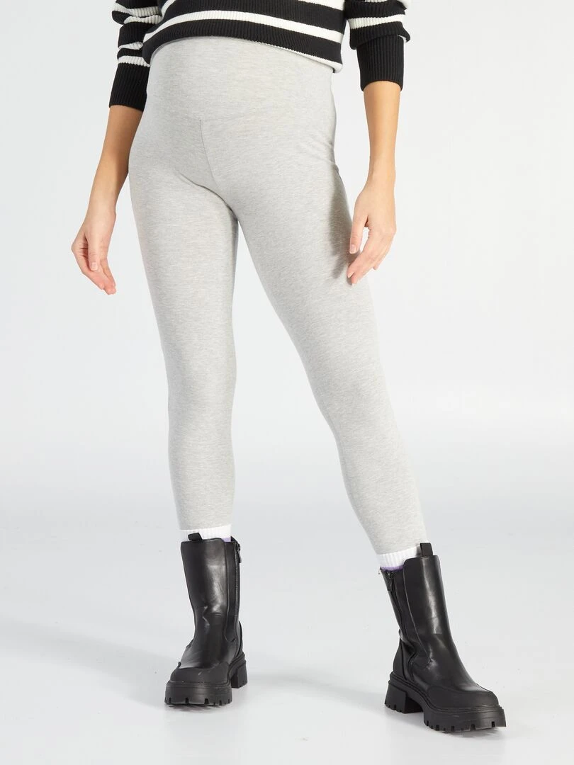 Legging maternité Gris