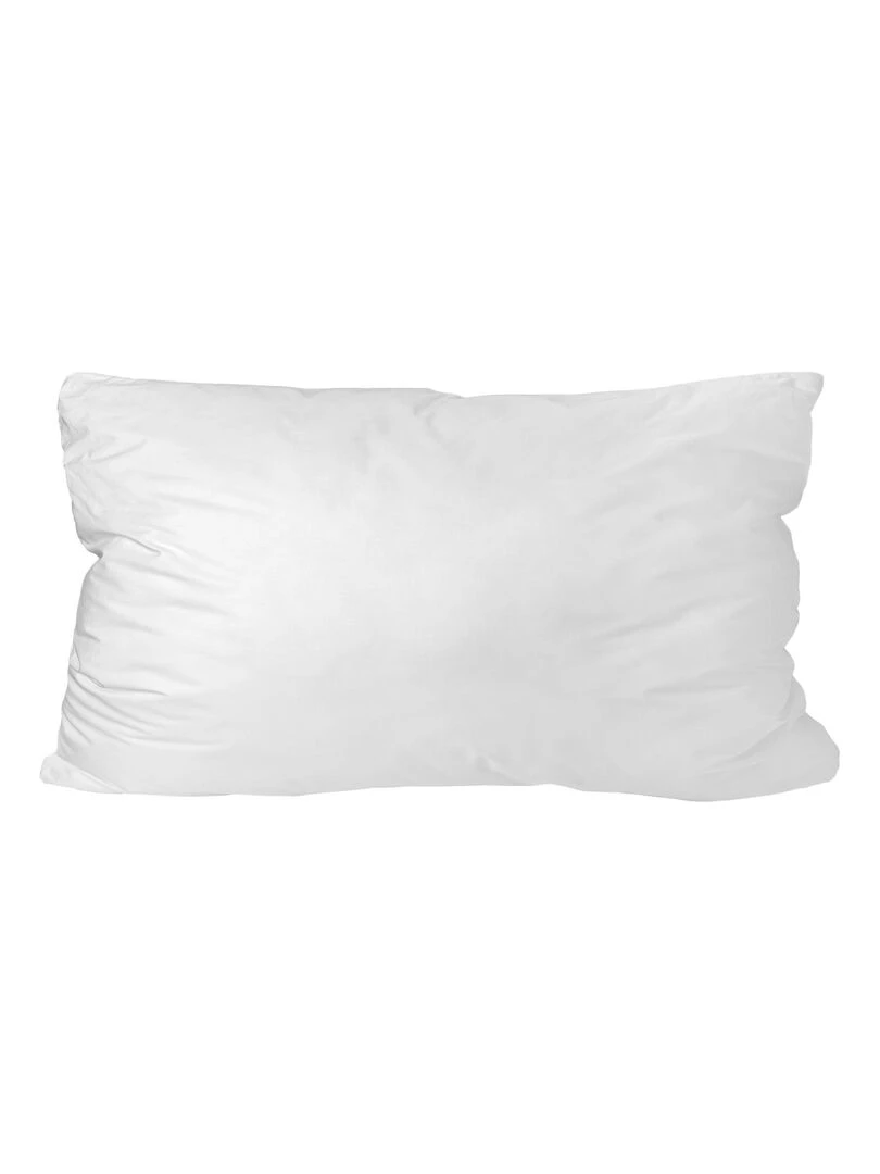 Oreiller en percale de coton Blanc