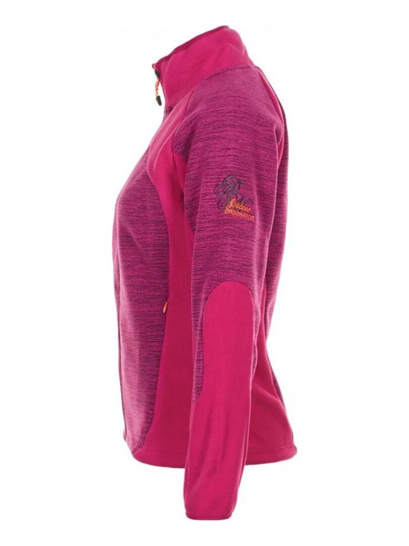 Blouson polaire femme ACUT   Rose