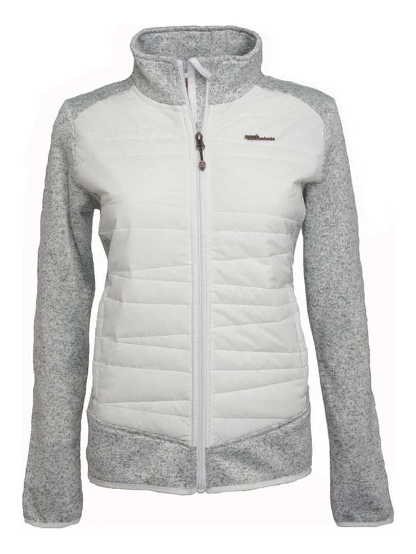 Blouson polaire femme ADVANTIME Blanc