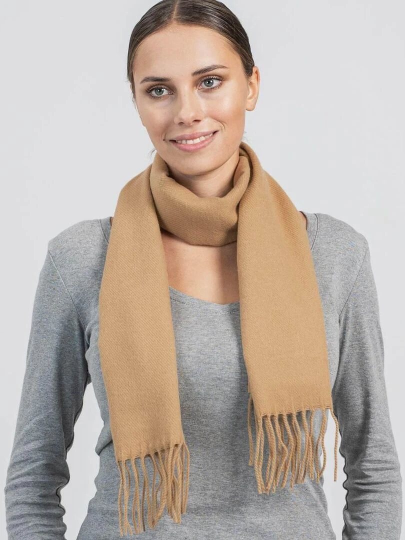 Echarpe Fely Fabriqué en France Beige argile