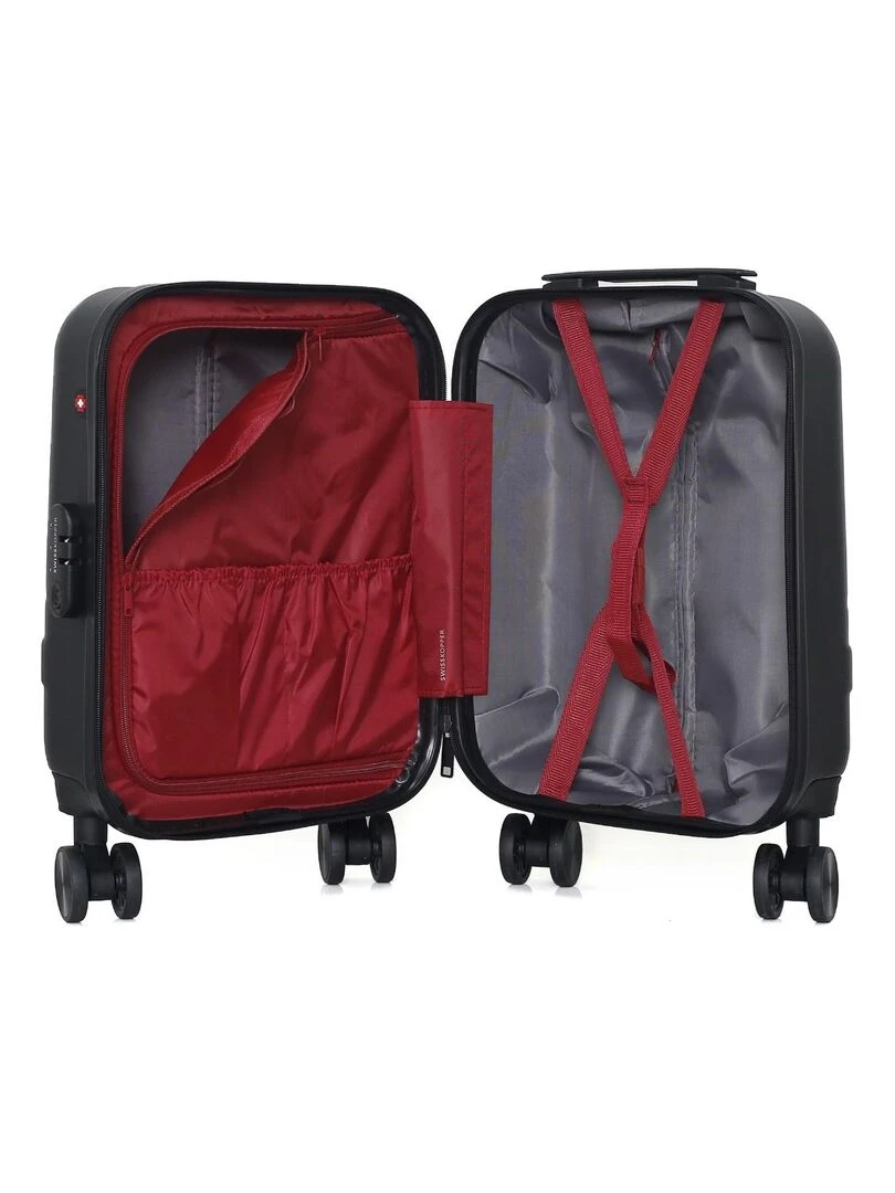 SWISS KOPPER   VALISE CABINE XS USTER 4 ROUES 46 CM   Noir