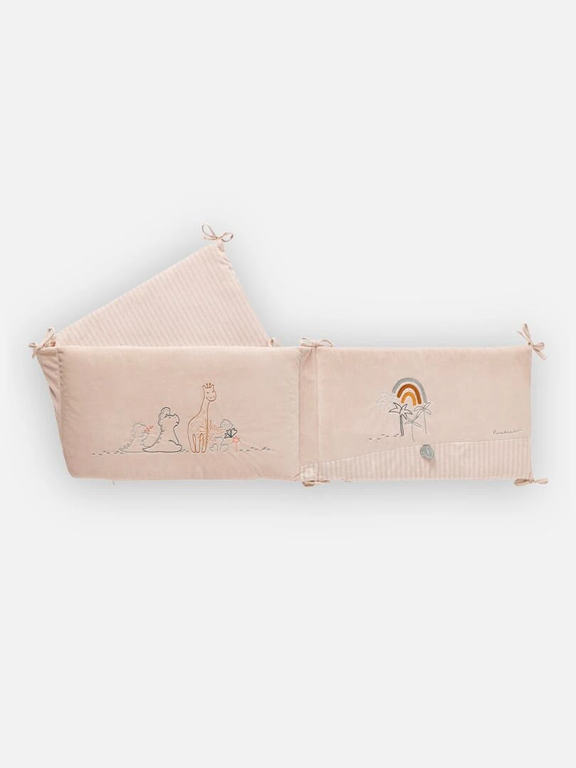 Tour de lit veloudoux    Beige