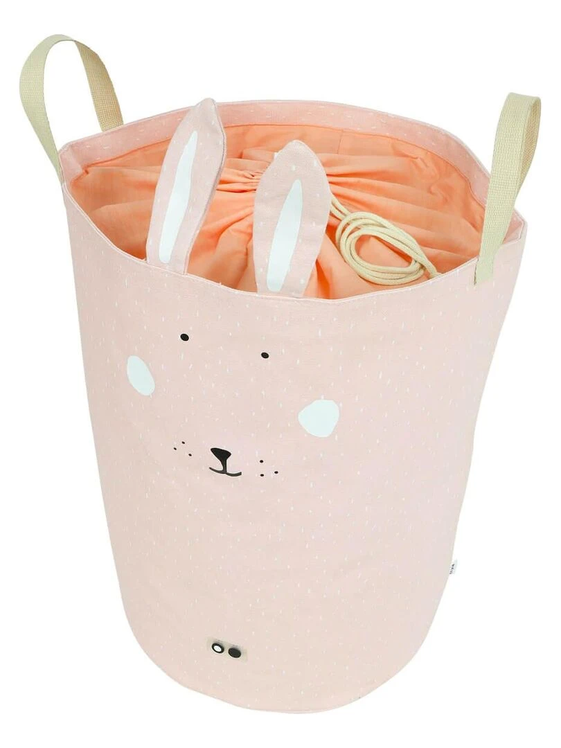Sac à jouets grand MRS. RABBIT Rose