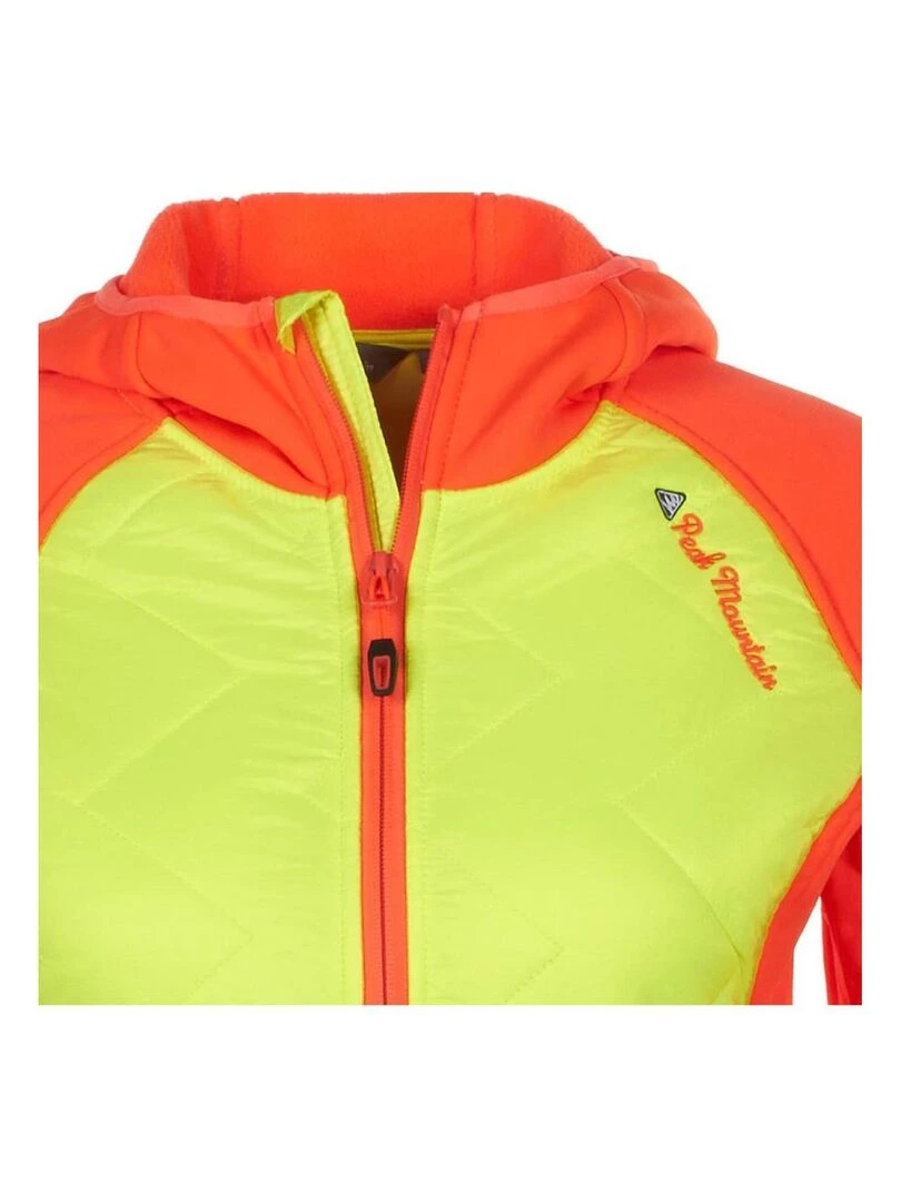 Blouson polarshell femme ACERLA   Jaune
