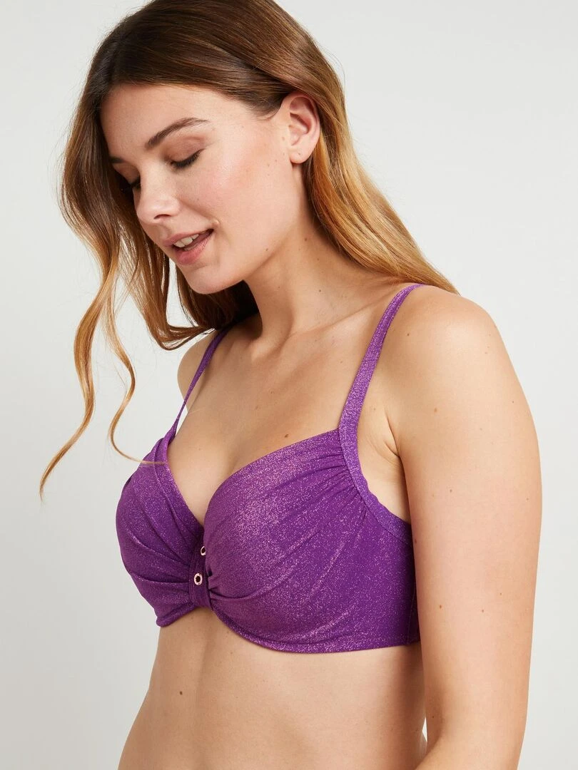 Maillot de bain ampli emboitant Moorea   RougeGorge Lingerie   Violet