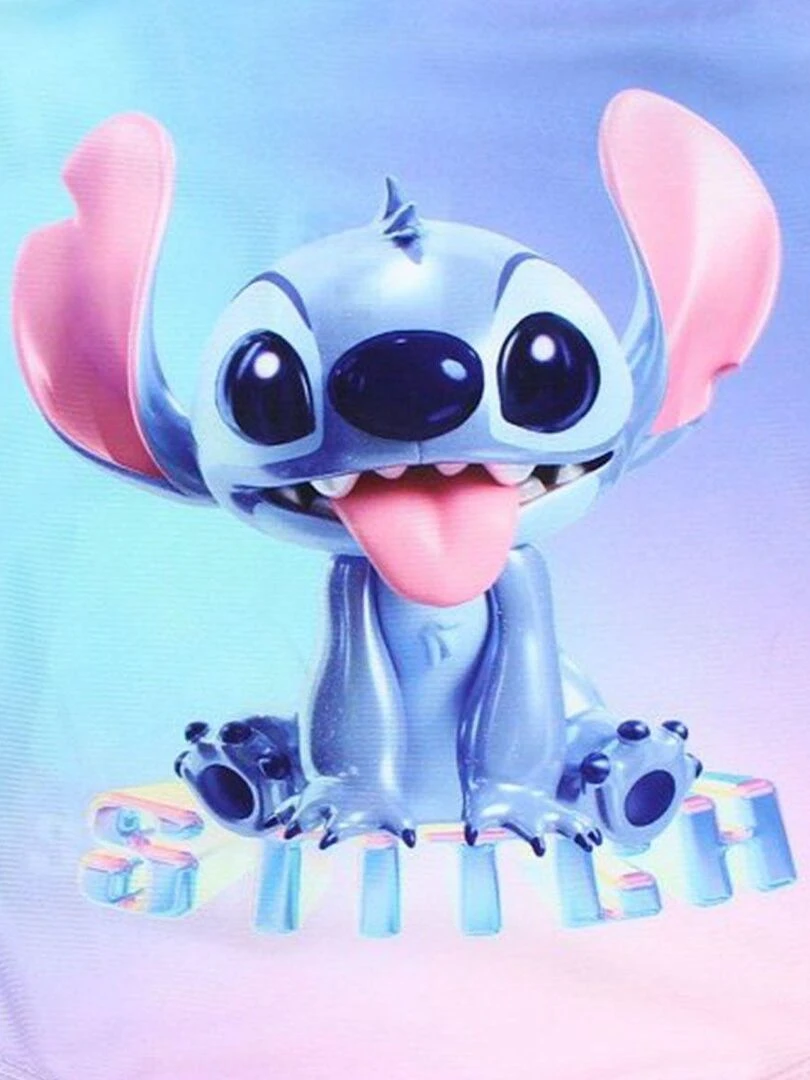 Disney   Maillot De Bain fille imprimé Lilo Et Stitch   Violet