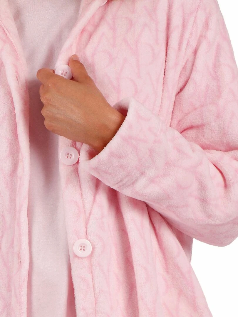 Veste d'intérieur Logo Soft   Rose