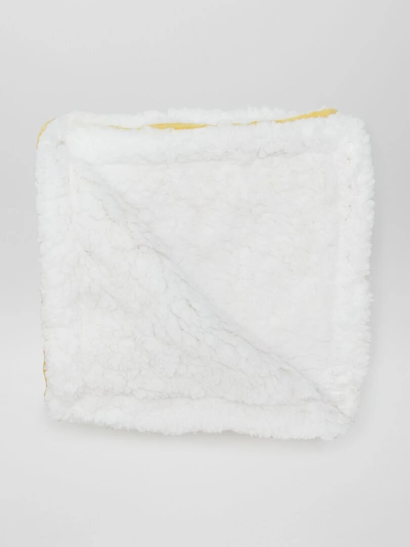 Couverture en polaire et sherpa 'Disney'   Jaune