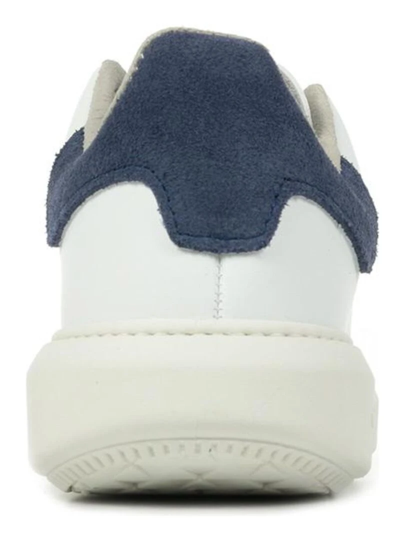 Baskets Victoria Milan   Blanc Bleu marine
